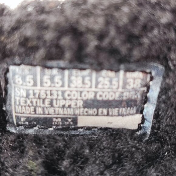 Skechers Woman’s Black Faux Serpa Cozy Camper Fleece Clog Shoes Size 8.5 - Picture 8 of 9